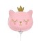 Cat Princess Mini Foil Balloon Air Fill Only 14" Princess Cat Theme